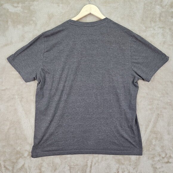 Looney Tunes Tasmanian Devil X Ray Taz Big Head T-Shirt Men's Size L Gray Retro - Picture 2 of 10